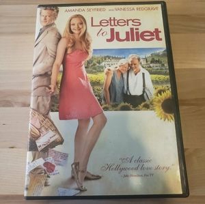 LETTERS TO JULIET DVD Movie Amanda Seyfried, Gael García Bernal, Vanessa